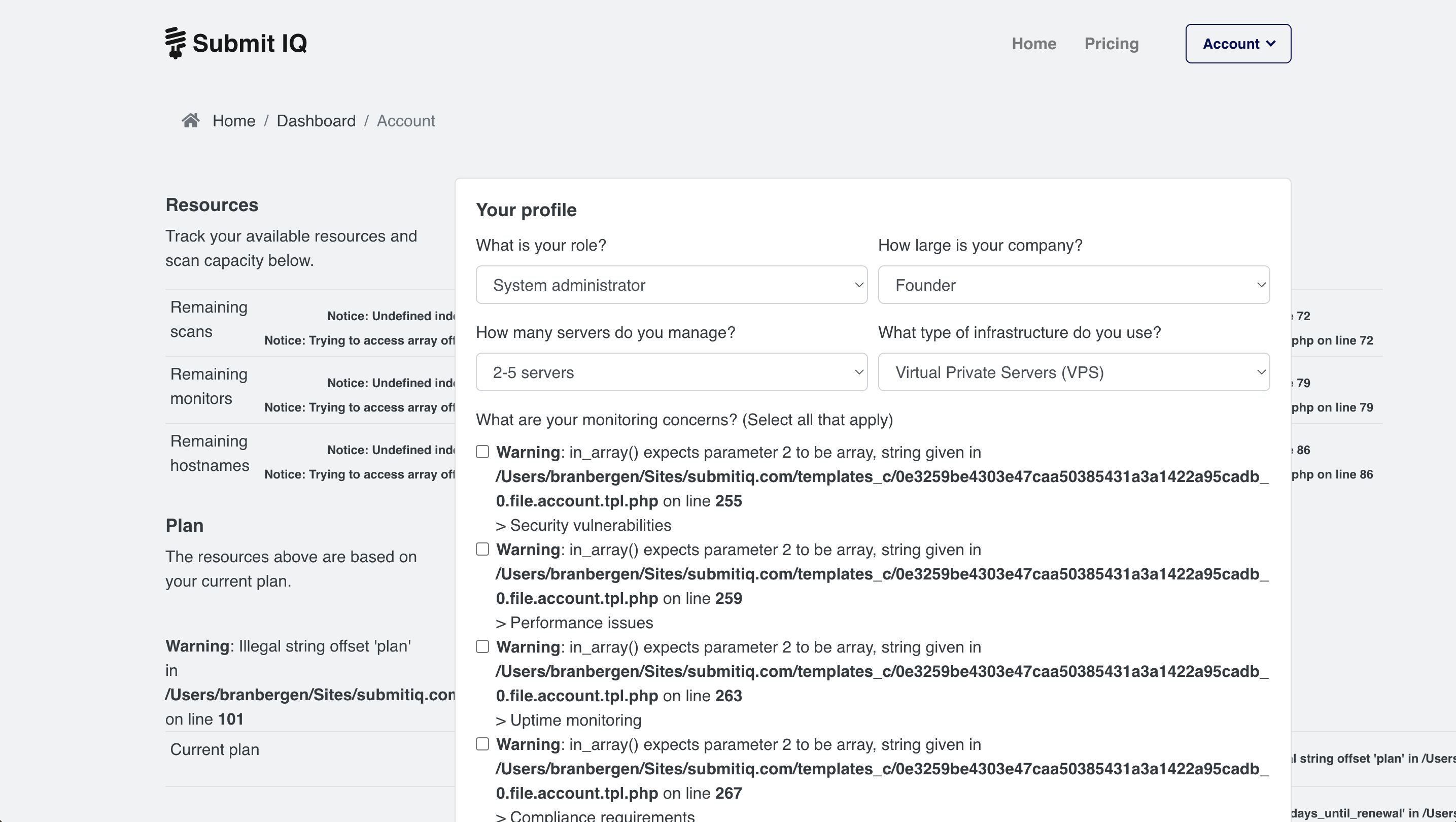 SubmitIQ Dashboard View 2